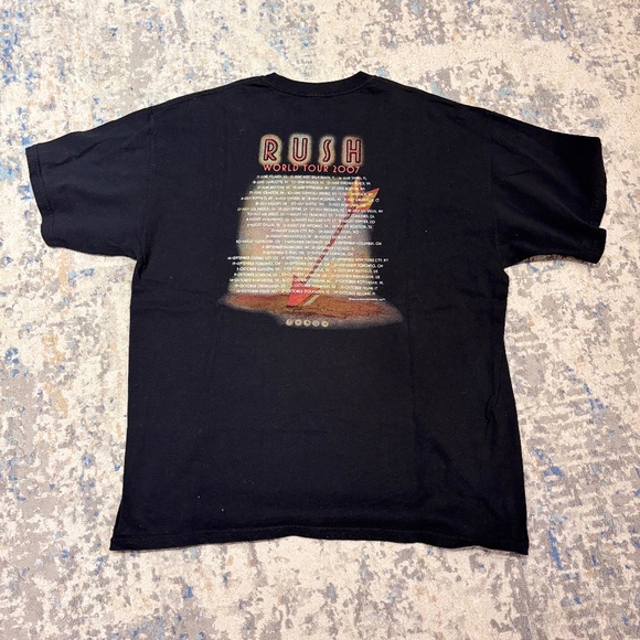 Rush 2007 Tour Double sided Graphic tee - Picture 2 of 3
